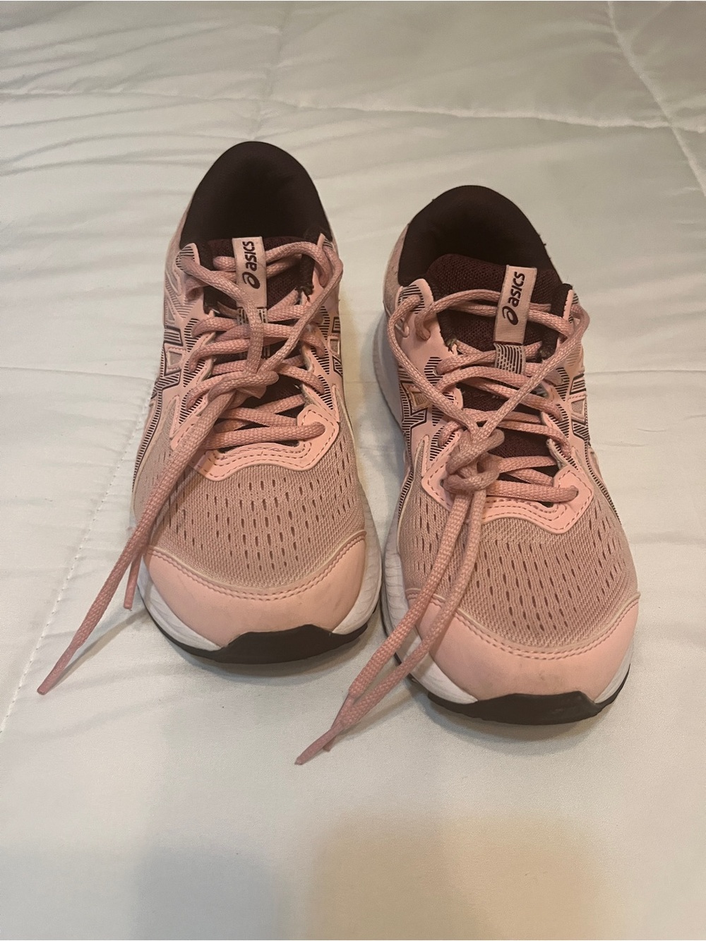 ASICS Women's Gel-Contend 8 Running Shoes, 7.5, Frosted Rose/DEEP Mars - Picture 9 of 9